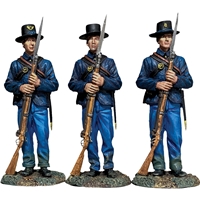 Federal Infantry Standing at Parade Rest