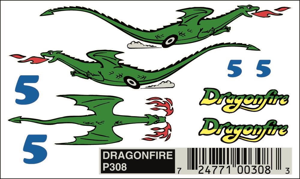 Dragonfire Dry Transfer
