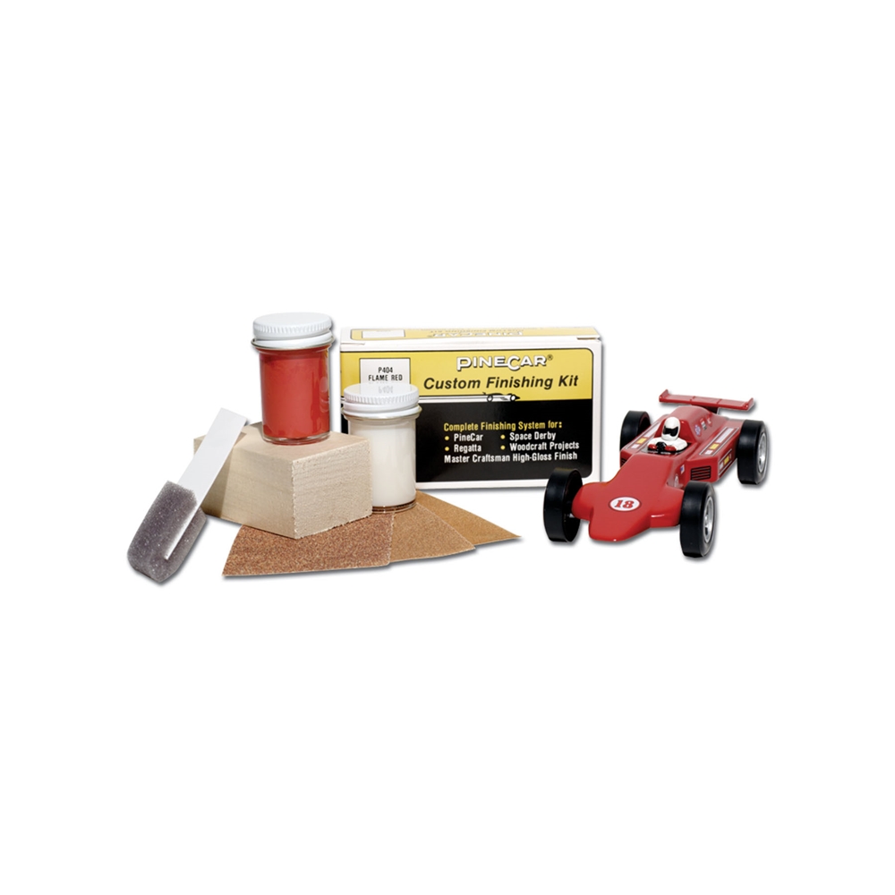 Flame Red Custom Finish Kit
