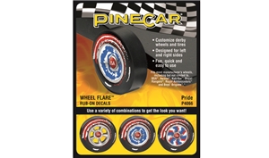 Pride Wheel Flare® Rub-on Decals