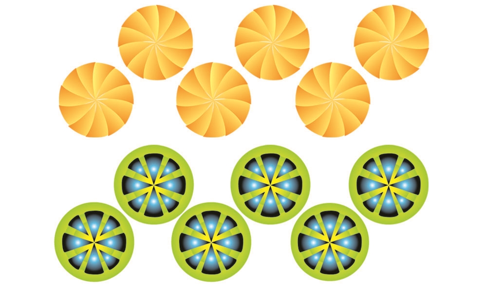 Juiced Wheel Flare® Rub-on Decals