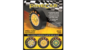 Juiced Wheel Flare® Rub-on Decals