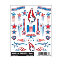 Stars & Stripes Stick-On Decals