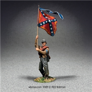 Confederate 5th Texas Flagbearer