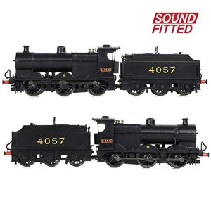 MR 3835 4F with Fowler Tender 4057 LMS Black (MR numerals)