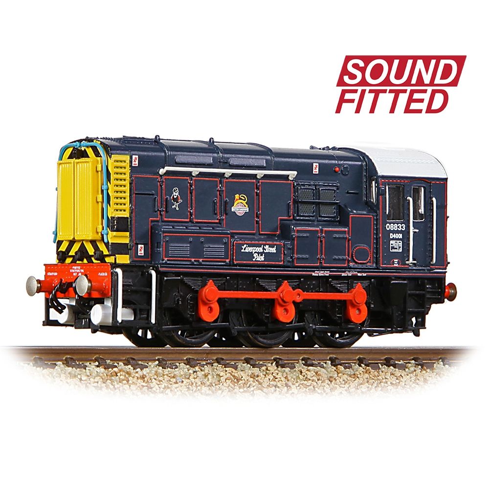 Class 08 08833 'Liverpool Street Pilot' BR/GER Lined Blue (Early Em.)