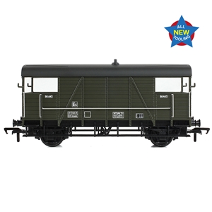 SE&CR 25T 'Dance Hall' Brake Van BR Departmental Olive Green