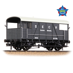 SE&CR 25T 'Dance Hall' Brake Van SE&CR Grey