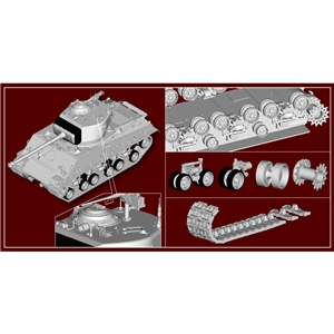 US Army M4A3E8 Sherman  Easy Eight  WWII Medium Tank