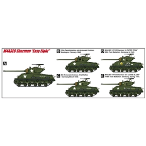 US M4A3E8 Sherman "Easy Eight" WWII Medium Tank