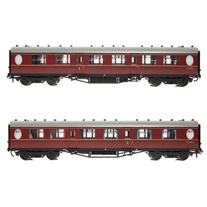 LNER Thompson Composite Corridor BR Maroon