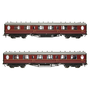 LNER Thompson First Corridor BR Maroon