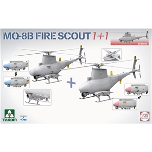 US Air Force MQ-8B Fire Scout 1+1 Rotary Unmanned Aerial Vehicle
