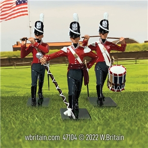 U.S. War of 1812 Infantry Field Music (3 piece set)