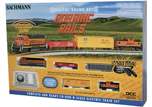 Roaring Rails Train Set (DCC Sound Value)