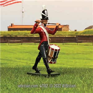 U.S. War of 1812 Infantry Drummer