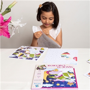 Educational Sticker Puzzle – Magical Unicorn