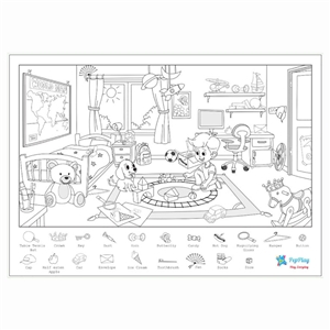 Doodle Placemats – Find & Colour