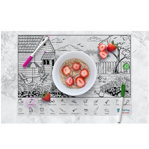 Doodle Placemats – Find & Colour