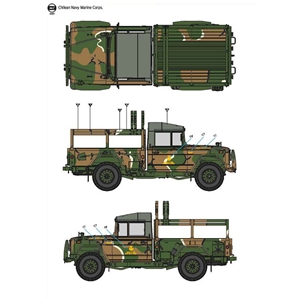 ROK Army K311A1 1¼ ton utility truck, 1998 to date