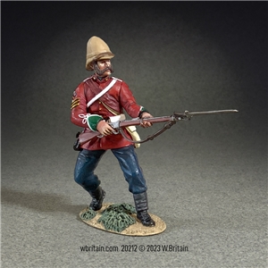 24th Foot, Colour Sergeant Bourne Defending with Bayonet, No 2