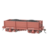 18' Low-Side Gondola Cars - Oxide Red, Data Only (2/Box)
