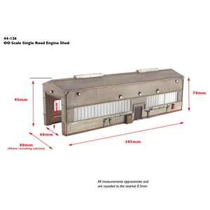 Single Road Servicing Shed