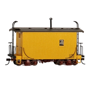 18' Logging Caboose - Yellow, Data Only