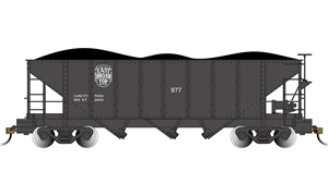 26571 Spectrum On30 3 Bay Hopper - Heisler - East Broad Top #977
