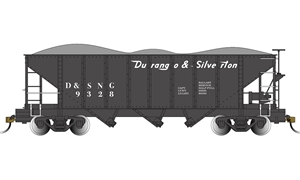 26572 Spectrum On30 3 Bay Hopper - Durango & Silverton #9328