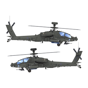 British Army AH Mk 1 Apache Longbow Attack Helicopter