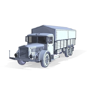 German Vomag 8 LR LKW Heavy Truck, 1941/42