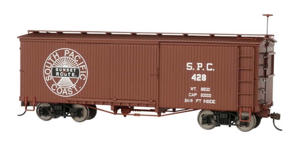 Box Car - South Pacific Coast (Sunset Logo)