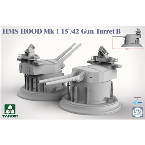 HMS Hood Mk 1 15"/42 Gun Turret B
