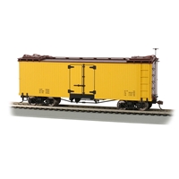 Reefer - Data Only - Yellow w/Brown Roof And Ends