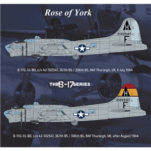 B-17G Flying Fortress 'Rose of York' Limited Edition
