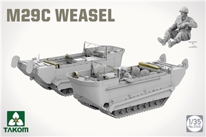 US WWII M29C Weasel Light Amphibious Tracked Vehicle