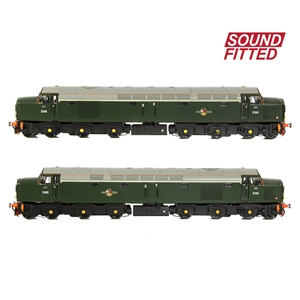 Class 40 Centre Headcode D345 BR Green (Small Yellow Panels)