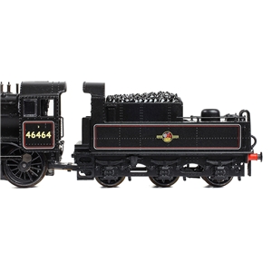 LMS Ivatt 2MT 46464 BR Lined Black (Late Crest)