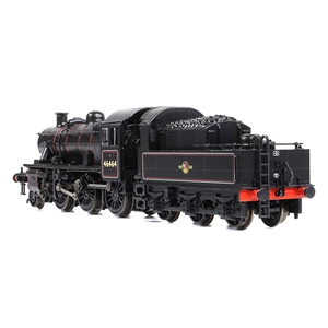 LMS Ivatt 2MT 46464 BR Lined Black (Late Crest)