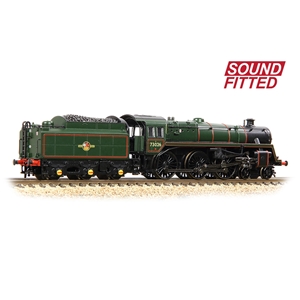 BR Standard 5MT with BR1 Tender 73026 BR Lined Green (Late Crest)