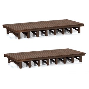 Wooden Platforms (x2)