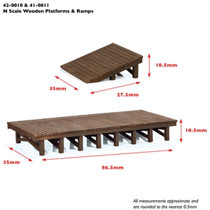 Wooden Platforms (x2)