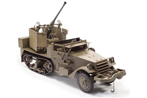 US Army M15  Special  40mm CGMC 1945 Half-Track Vehicle