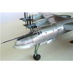 Russian Air Force Tupolev Tu-95MS Bear-H Heavy Bomber Aircraft