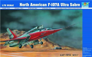 US Air Force F-107A Ultra Sabre Fighter Aircraft