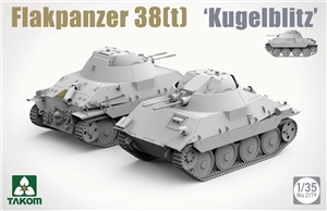 German Army WWII Flakpanzer 38(t) 'Kugelblitz' Anti-Aircraft Gun