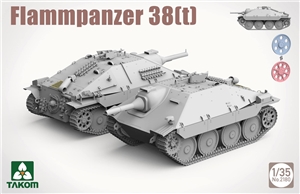 German Army WWII Flammpanzer 38(t) Tank Destroyer