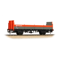 BR OBA Open Wagon High Ends BR Railfreight Red & Grey