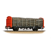 BR OTA Timber Wagon BR Railfreight Red [WL]